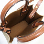 Celine Mini Vertical Cover Triomphe Canvas Handbag — view 3