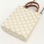 Celine Mini Vertical Cover Triomphe Canvas Handbag — view 2