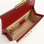 Gucci Chain Shoulder Bag Guccissima Leather — view 3