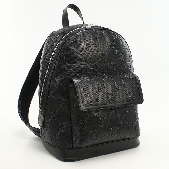 Gucci Backpack GG Embossed Leather