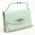 Gucci 2-Way Zumi Handbag Leather