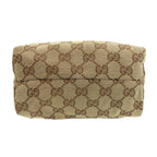 Gucci GG Makeup Pouch Canvas Leather — view 4