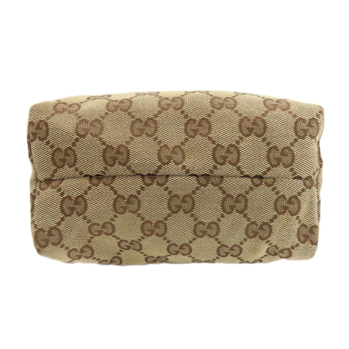 Gucci GG Makeup Pouch Canvas Leather — view 4