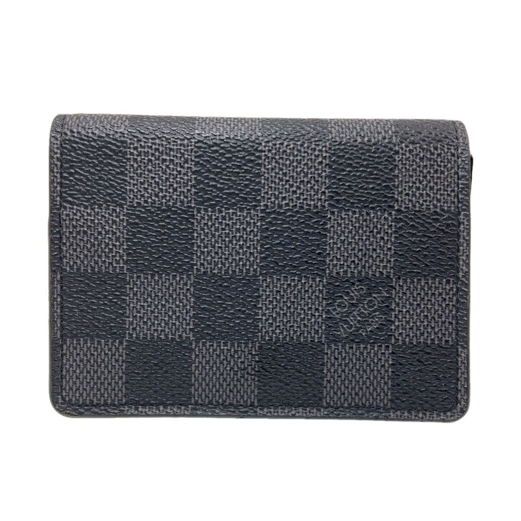 Louis Vuitton Business Card Holder Case Damier Canvas