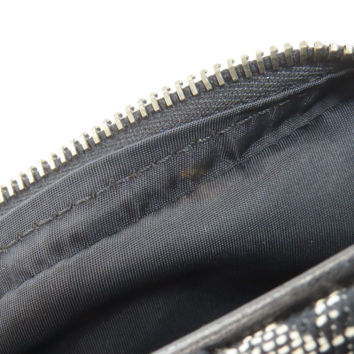 Dior Trotter Pattern Shoulder Bag Canvas — view 9