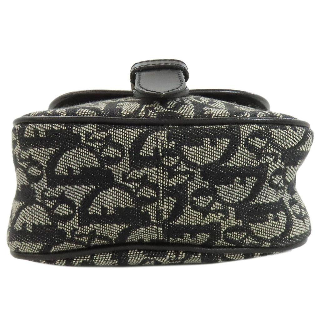 Dior Trotter Pattern Shoulder Bag Canvas — view 4