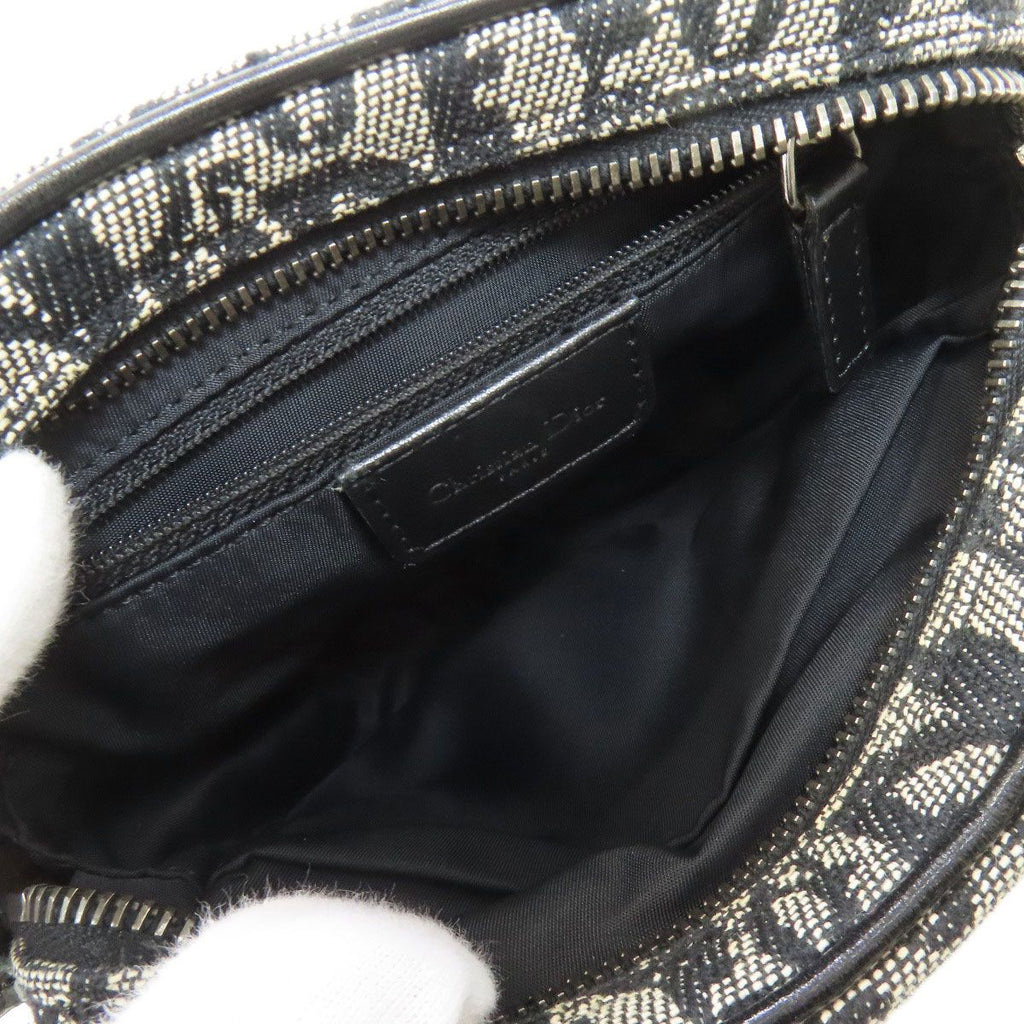 Dior Trotter Pattern Shoulder Bag Canvas — view 5