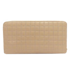 Celine Zip Around Quilted Wallet Leather — view 2