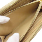 Celine Zip Around Quilted Wallet Leather — view 5
