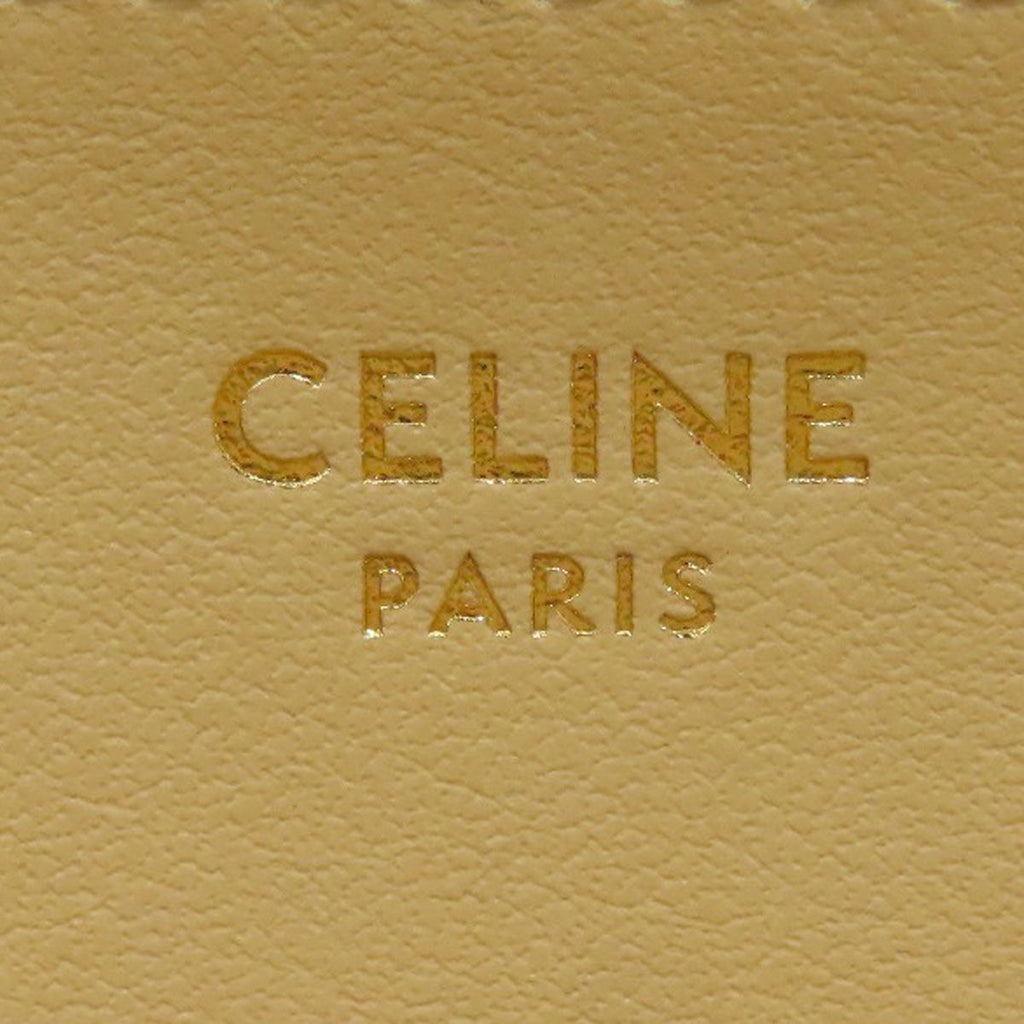 Celine Zip Around Quilted Wallet Leather — view 6