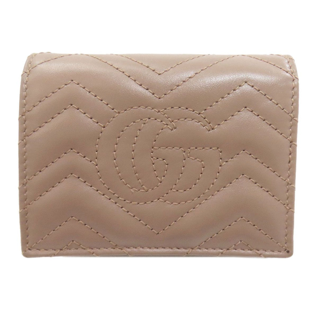 Gucci GG Marmont Double Bifold Wallet Leather — view 2