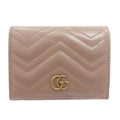 Gucci GG Marmont Double Bifold Wallet Leather