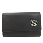 Gucci Interlocking Key Case Leather Key Holder
