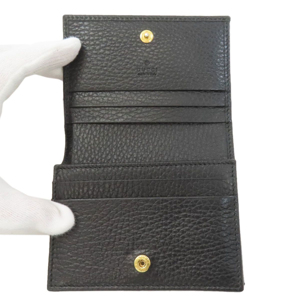 Gucci GG Marmont Double Bifold Wallet Leather — view 5