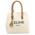 Celine Horizontal Cabas Handbag Canvas