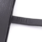 Hermes Leather Pen Case Black Calf Fountain Pen NIB Pen Wrap Belt Stationery — view 5