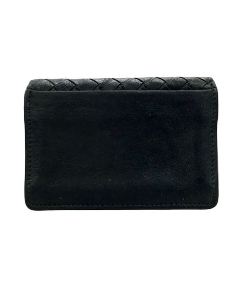 Bottega Veneta Card Case Leather Intrecciato — view 2