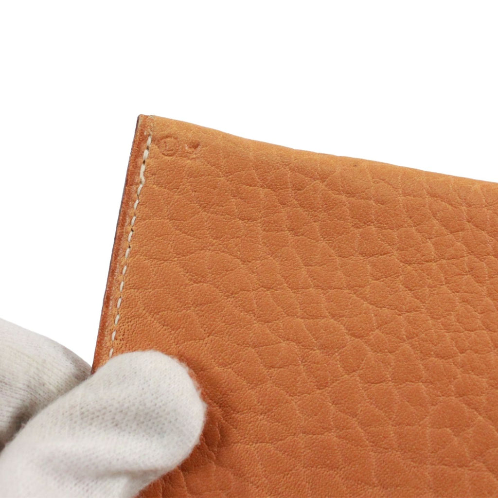 Hermes Aline Leather Beige Shoulder Bag Gold — view 8