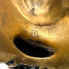 Gucci Lion Head Metal Gold Ring