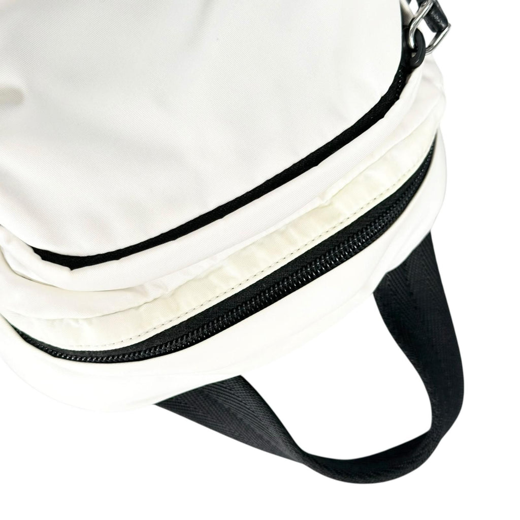 Prada Tessuto Montagn Sling Bag Nylon Saffiano Leather Black — view 6