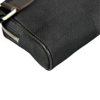 Louis Vuitton Acrobat Damier Geant Noir Leather Nylon Black Belt Bag Silver — view 8