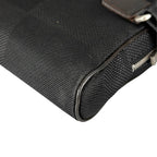 Louis Vuitton Acrobat Damier Geant Noir Leather Nylon Black Belt Bag Silver — view 9
