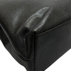 Chanel Coco Charm Caviar Leather Black Tote Gold — view 8