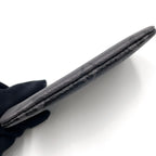 Louis Vuitton Pochette Cles Coin Case Gray Black Pouch Silver — view 9