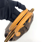 Louis Vuitton Tivoli PM Monogram Leather Brown Handbag Gold — view 6