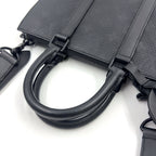 Louis Vuitton Sac Plat Cross Monogram Empreinte 2-Way Shoulder Leather Black — view 5