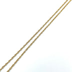 Louis Vuitton Collier Metal Gold Plated Silver Necklace — view 6