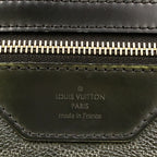 Louis Vuitton Daniel MM Damier Graphite Leather Black Shoulder Bag Silver — view 4