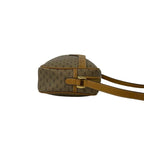 Gucci Vintage Micro GG Logo Leather Mini Shoulder Bag Pochette Brown Camel — view 6