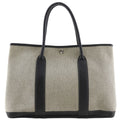Hermes Garden Party PM 36 Toile Ash Gray Tote