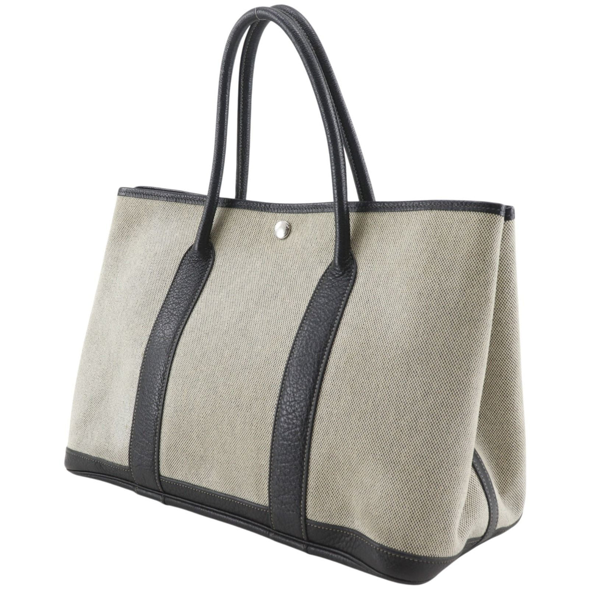 Hermes Garden Party PM 36 Toile Ash Gray Tote — view 2