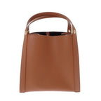 Celine Small Cubo 2-Way Shoulder Bag Calf Brown Soft Tan Gold — view 3