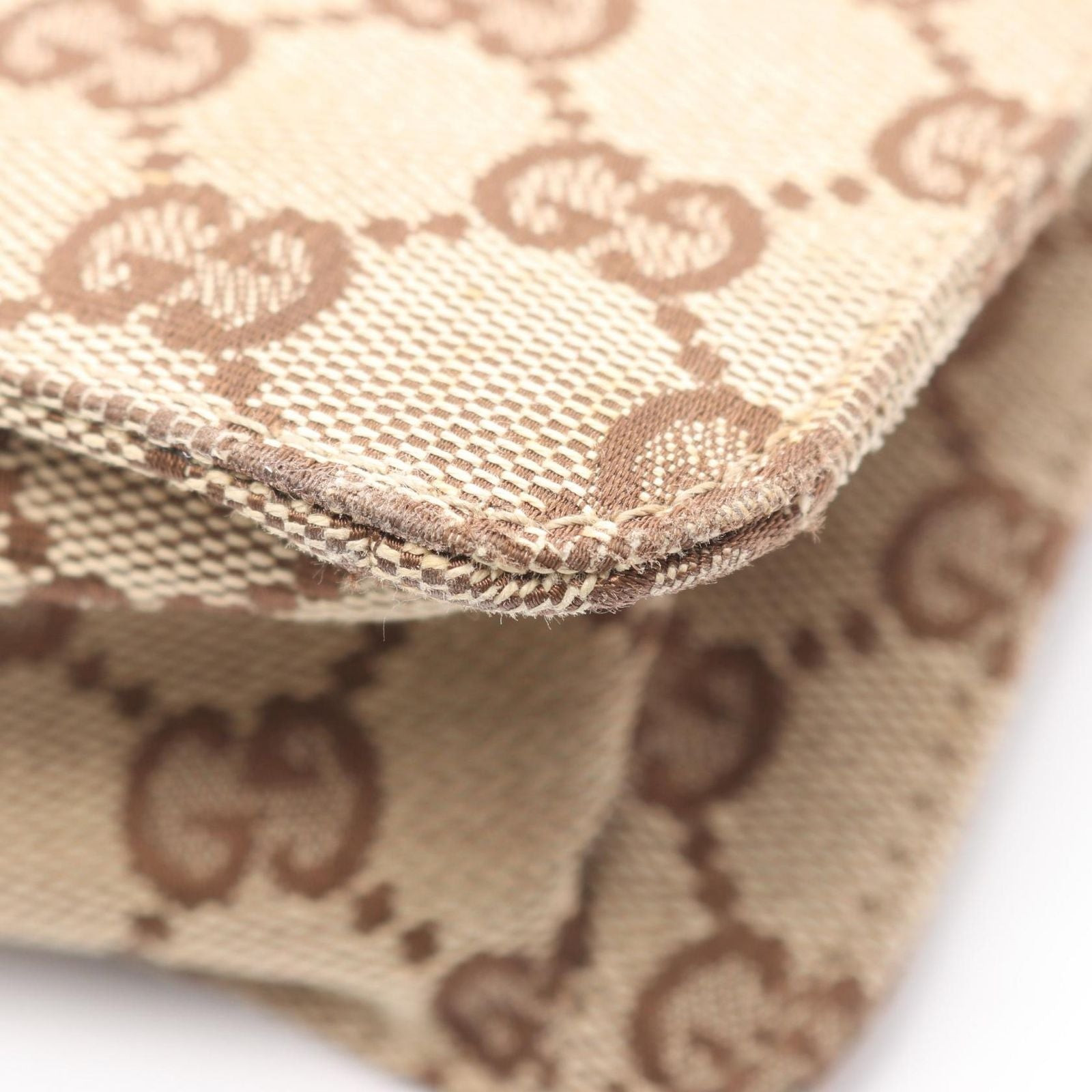 Gucci Shoulder Bag GG Canvas Beige Brown — view 5