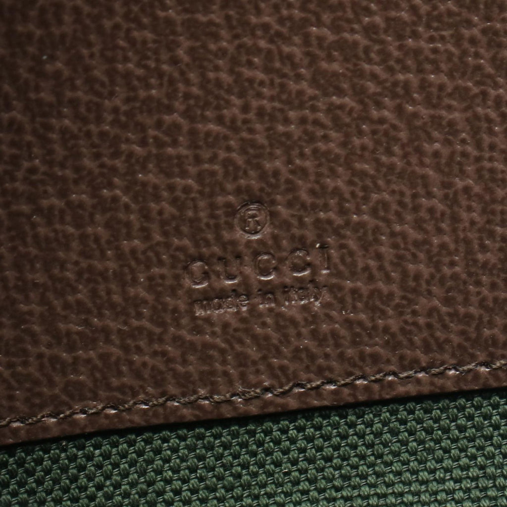 Gucci Shoulder Bag Ophidia GG Supreme Rosso Ancora Canvas Leather — view 4