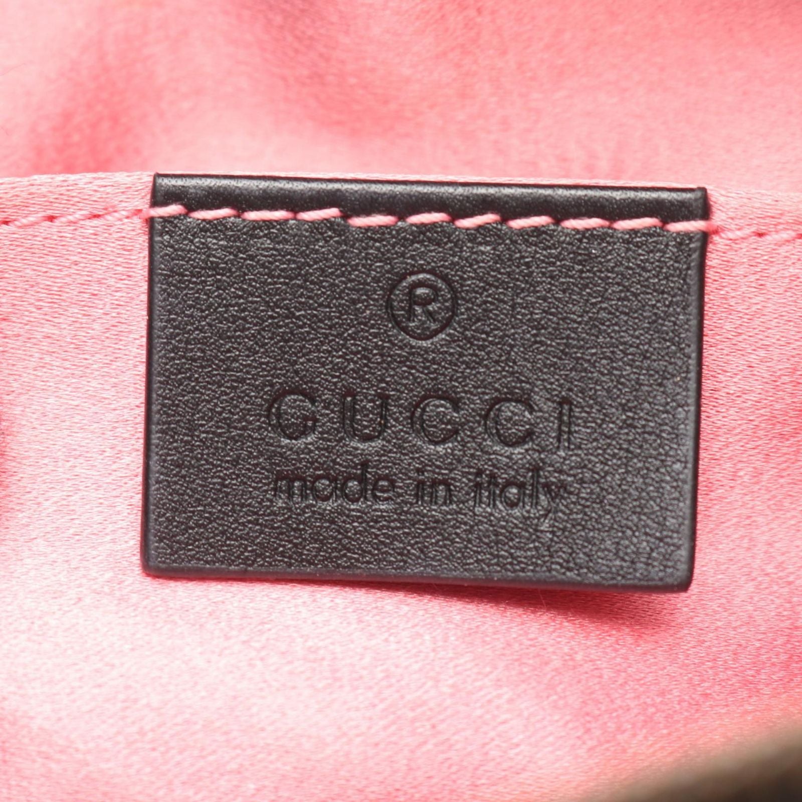 Gucci Waist Bag GG Marmont Rhinestone Star Black Fabric Crystal Baltic — view 4