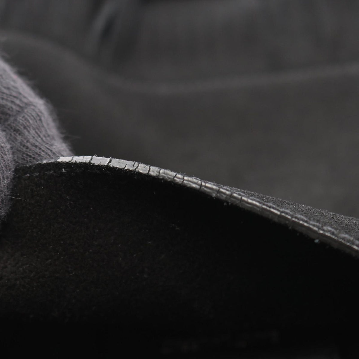Saint Laurent Paris Shoulder Bag Fringe Black Suede — view 6