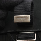 Saint Laurent Paris Shoulder Bag Fringe Black Suede — view 8
