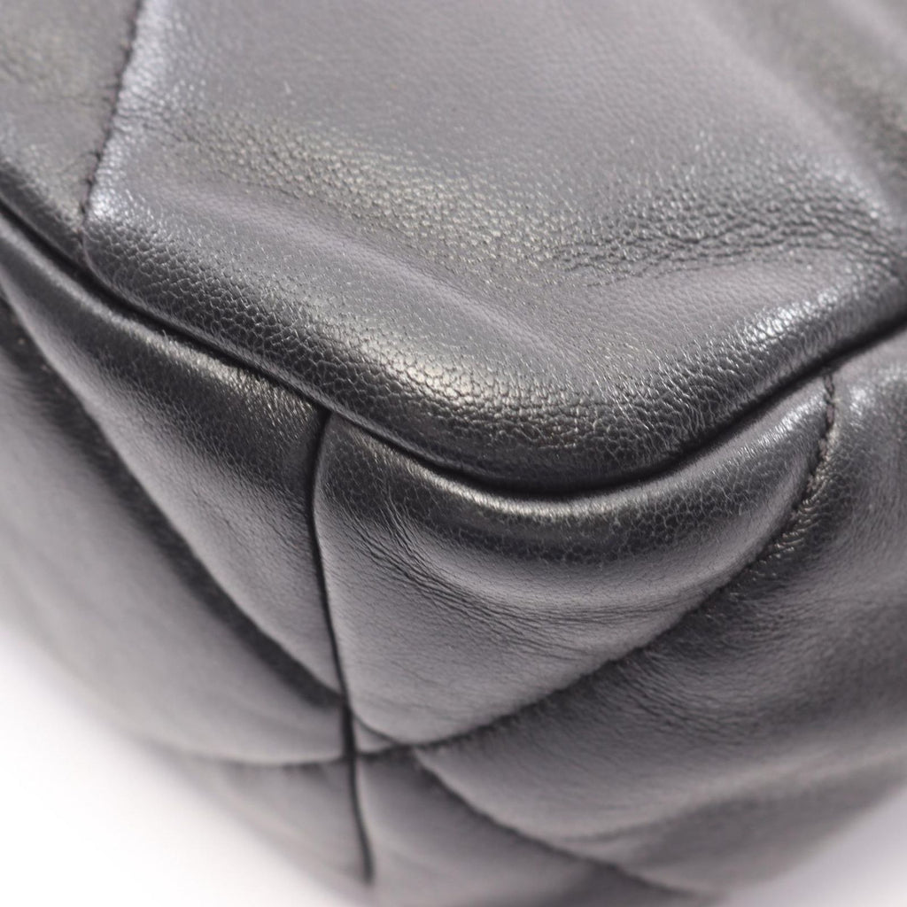 Chanel Shoulder Bag 19 D'isneuf Quilted 2-Way Black Lambskin 19 Chain — view 6