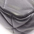 Chanel Shoulder Bag 19 D'isneuf Quilted 2-Way Black Lambskin 19 Chain — view 6