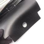 Hermes Shoulder Bag Herbag Zip Mini Ecru Black Canvas Leather — view 7