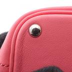 Hermes Handbag Bolide 27 2-Way Rose Azalea Leather Calf — view 7