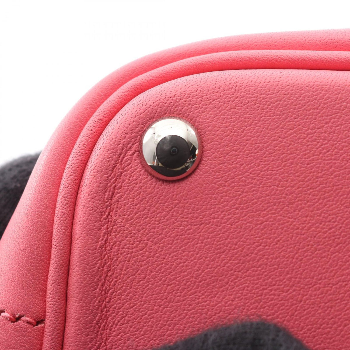 Hermes Handbag Bolide 27 2-Way Rose Azalea Leather Calf — view 7