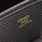 Hermes Shoulder Bag Evelyne 3 Trois PM Black Leather — view 4