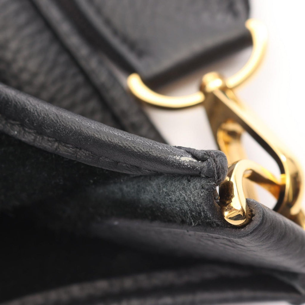 Hermes Shoulder Bag Evelyne 3 Trois PM Black Leather — view 8