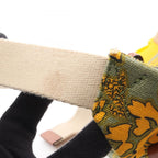 Loewe Waist Bag Paula's Ibiza Anagram Green Yellow Canvas — view 6