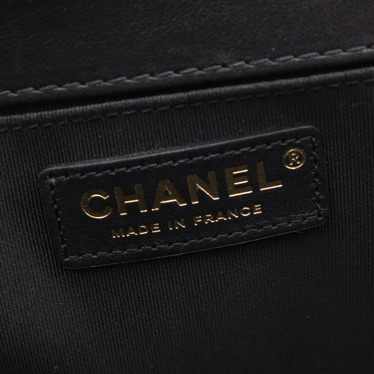 Chanel Shoulder Bag Black Lambskin Chain — view 4
